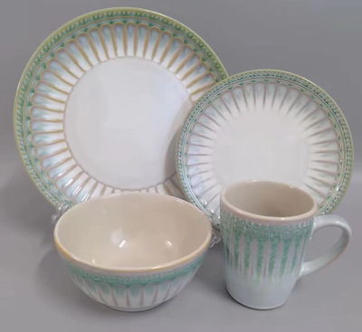 Stoneware 16 pcs Dinner set -EBC-09