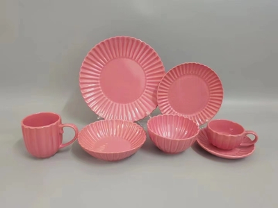 Stoneware 16 pcs Dinner set -EBC-02