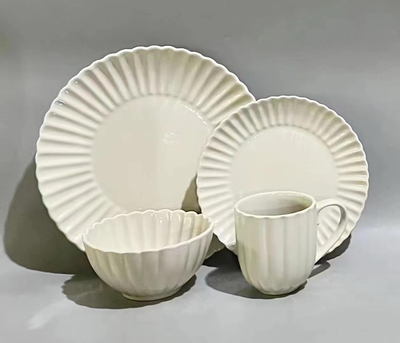Stoneware 16 pcs Dinner set -EBC-01