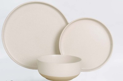12 pcs Dinner set in stoneware