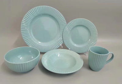 Stoneware 16 pcs Dinner set -EBC-06