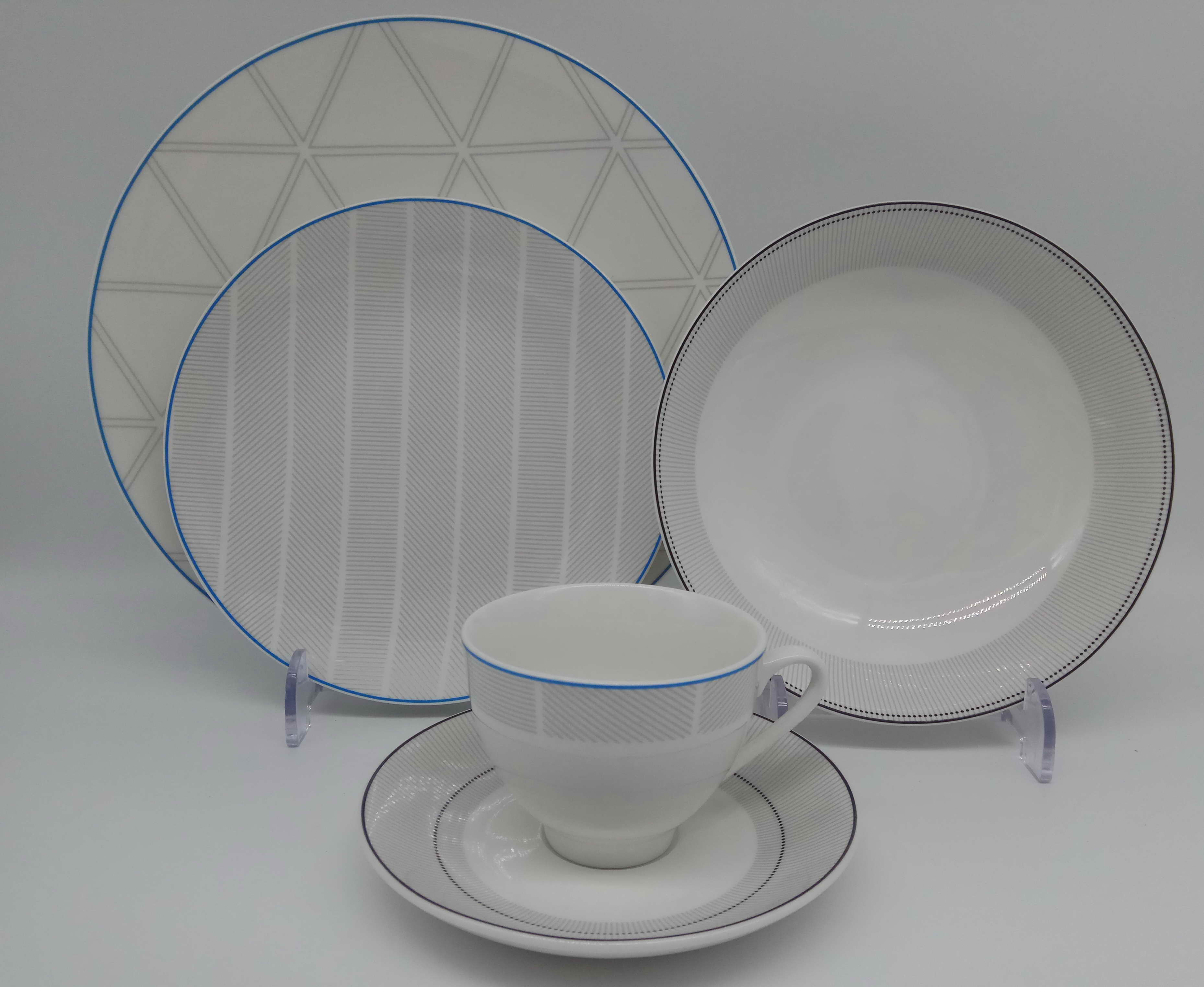On-Glaze 20 pcs Dinner set -004