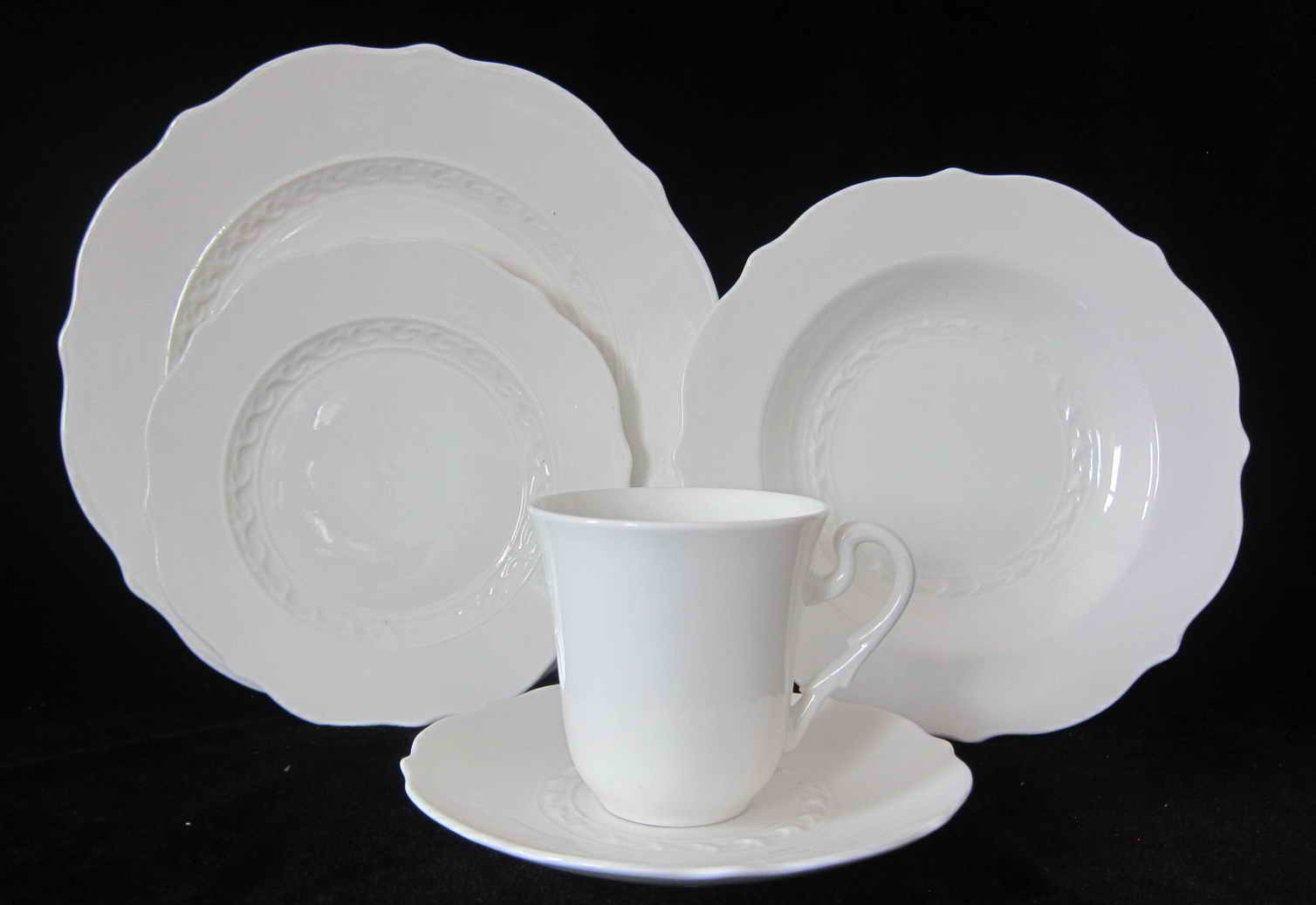 New Bone China 20 pcs Dinner set -008